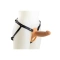 Color* Dilyana- Strap-on belt with hollow vibrating dildo made of silicone Virgite H4