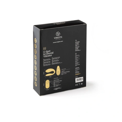 Nina - Virgite E12 Remote Control Rechargeable Vibrator for Couples Black [7]
