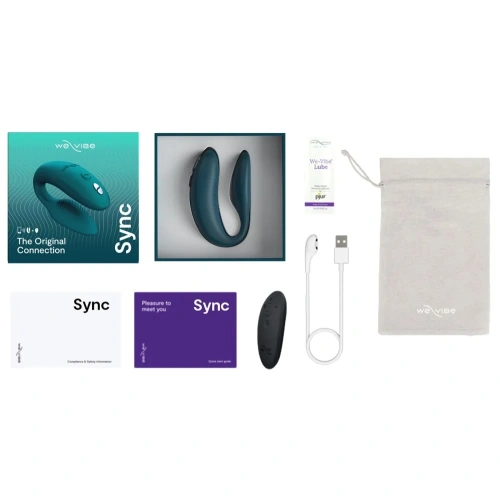 Luxury stimulator for couples with App We Vibe Sync 2 green [8]