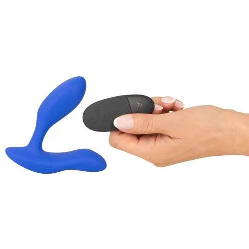 Luxury prostate stimulator with remote and App We-Vibe Vector+ blue [5]