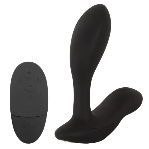Luxury prostate stimulator with remote and App We-Vibe Vector+ black