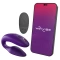 Luxury stimulator for couples with App We Vibe Sync 2 purple