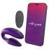 Luxury stimulator for couples with App We Vibe Sync 2 purple
