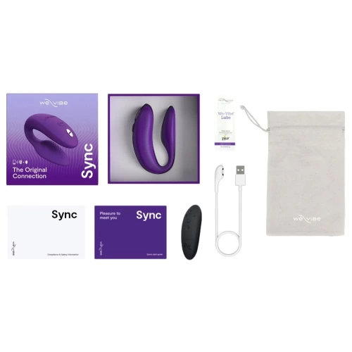 Luxury stimulator for couples with App We Vibe Sync 2 purple [9]