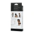 Elegant long gloves with a wet effect Wetlook Selina black [3]