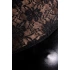Elegant dress with wet effect Wetlook Lulu black [3]