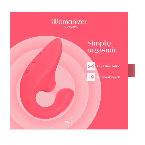 Womanizer Blend Rechargeable G-Spot Vibrator with Suction Clitoris Stimulator [9]