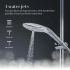 Nina - Stimulating shower headset Womanizer Wave chrome [8]