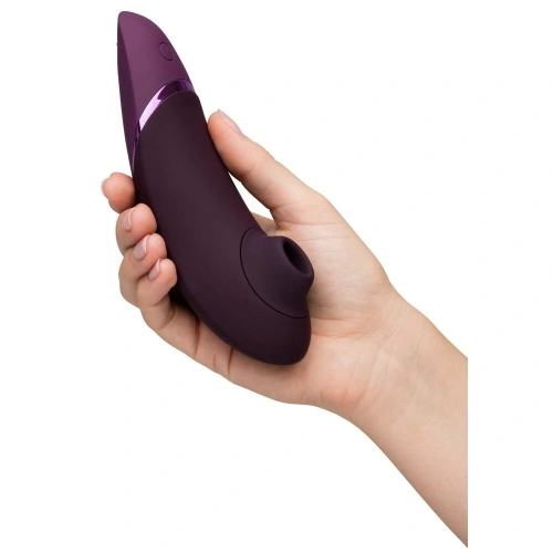 Luxury non-contact clitoral stimulator with spare attachment Womanizer Next purple [5]