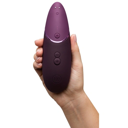 Luxury non-contact clitoral stimulator with spare attachment Womanizer Next purple [6]