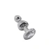 Metal Butt Plug with crystal Lollypop M
