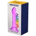 White Moosy realistic jelly dildo purple [1]