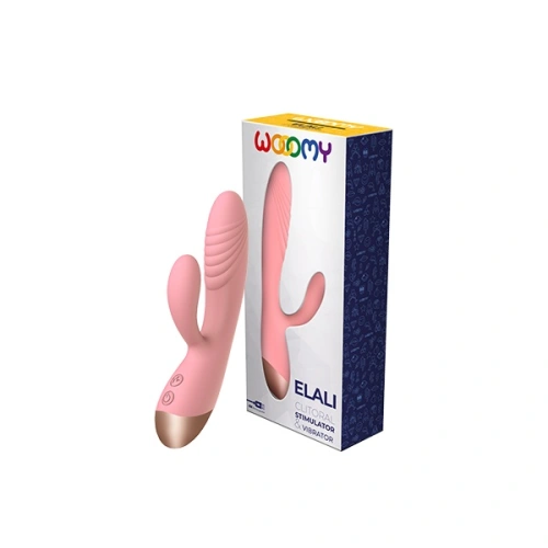 Dilyana - Rechargeable rabbit vibrator made of silicone Elali pink [4]