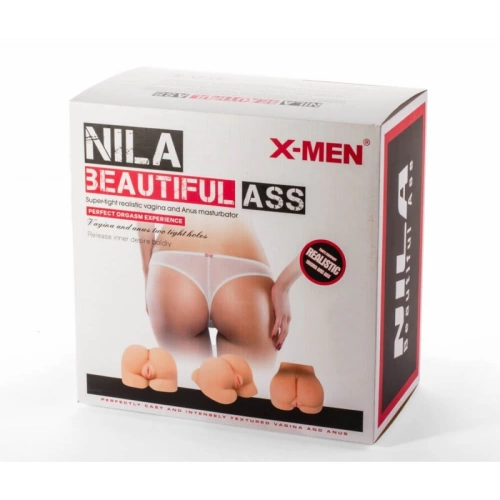 X-men Nila realistic vagina and ass masturbator [3]