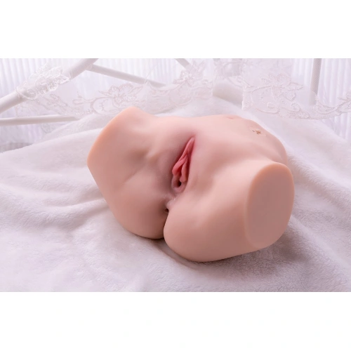 Realistic Rechargeable Vibrating Vagina and Ass Tracy Masturbator [6]