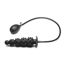 Inflatable silicone butt plug with intense relief Ass Puffer