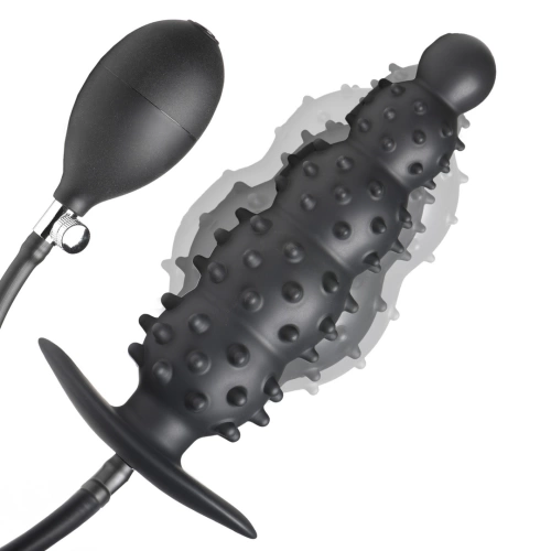 Inflatable silicone butt plug with intense relief Ass Puffer [4]