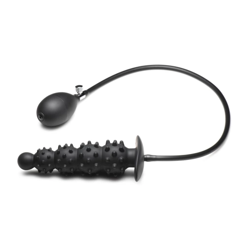 Inflatable silicone butt plug with intense relief Ass Puffer