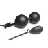 Ass Rattler Inflatable Silicone Anal Balls with Extra Weights [3]