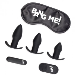 Bang Me vibrating anal dilator set with remote control