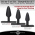 3 pcs silicone anal dilators with Bum-Tastic belt [3]