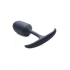 Heavy Hitters 5.5" Weighted Silicone Butt Plug Black [1]