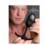 Heavy Hitters 5.5" Weighted Silicone Butt Plug Black [4]