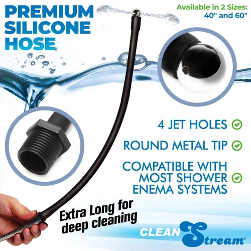 Dilyana- Clean Stream silicone anal douche nozzle [2]