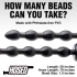 Hosed 19" Large Flexible Vacuum Base Anal Rosary [11]
