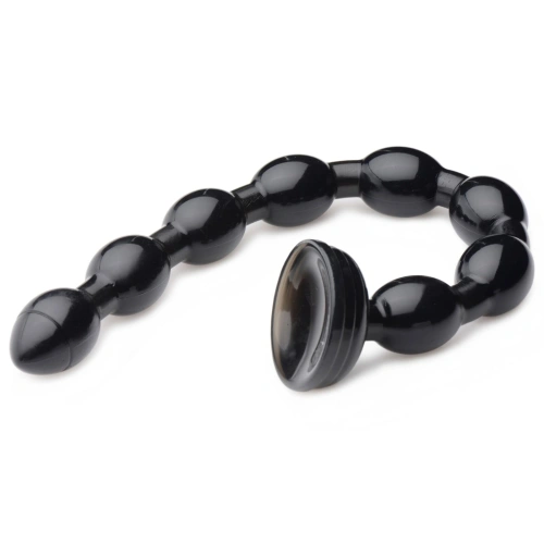 Hosed 19" Large Flexible Vacuum Base Anal Rosary [2]