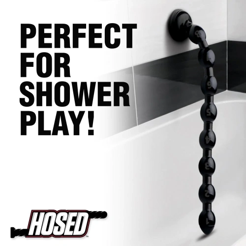 Hosed 19" Large Flexible Vacuum Base Anal Rosary [4]