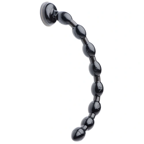 Hosed 19" Large Flexible Vacuum Base Anal Rosary [7]