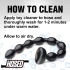 Hosed 19" Large Flexible Vacuum Base Anal Rosary [8]