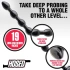 Hosed 19" Large Flexible Vacuum Base Anal Rosary [9]
