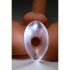 Illuminated in 3 colours large butt plug with opening Light Tunnel L transparent [8]