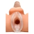 Illuminated in 3 colors flexible butt plug with opening Light Tunnel M transparent [5]