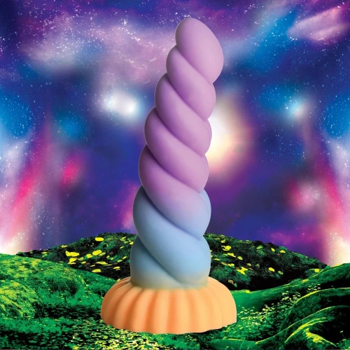 **Nina - Creature Cocks Mystique Unicorn Original silicone dildo - horn [7]