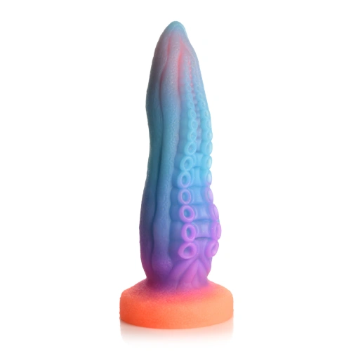Large Silicone Glow in the Dark Dildo - Tenta-Cock Tentacle [1]
