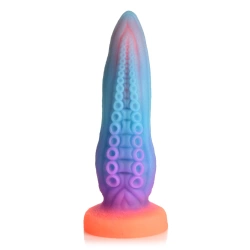 Large Silicone Glow in the Dark Dildo - Tenta-Cock Tentacle
