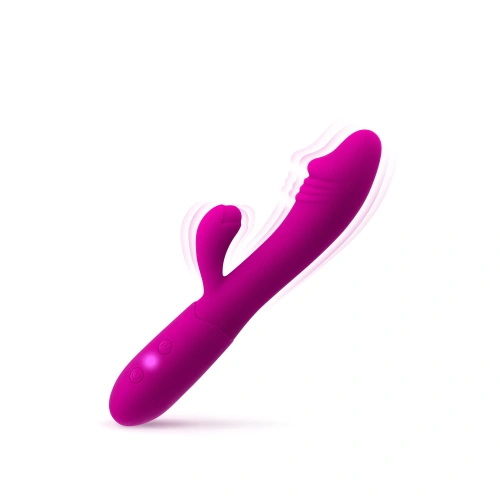 Becca Rechargeable Silicone G-spot Rabbit Vibrator [1]