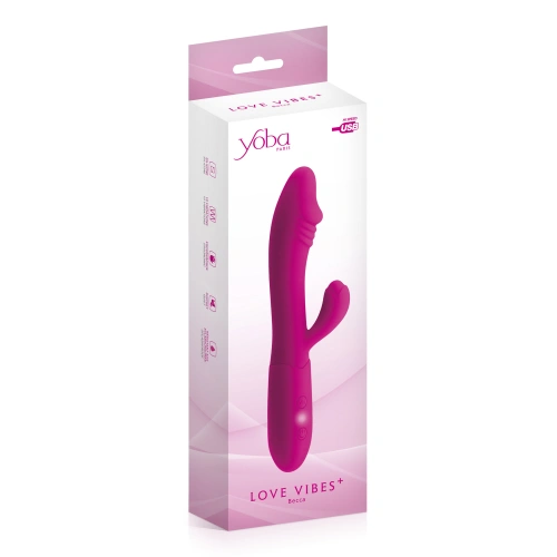 Becca Rechargeable Silicone G-spot Rabbit Vibrator [3]