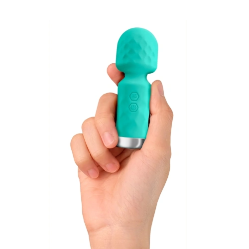 New-New- Rechargeable mini Wand massager Yoba King Wand turquoise [1]
