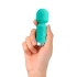 New-New- Rechargeable mini Wand massager Yoba King Wand turquoise [1]