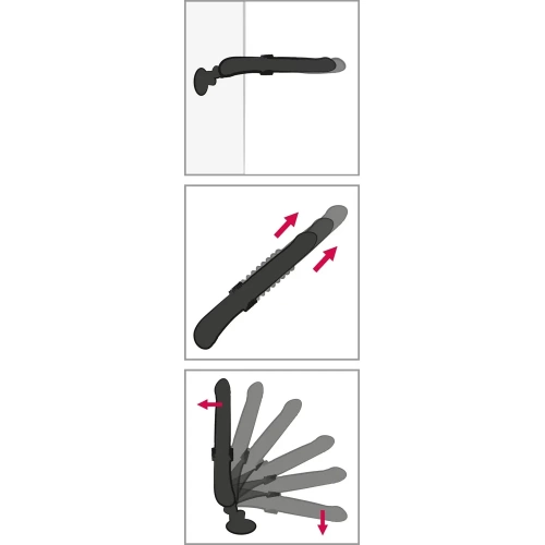 Vibrating dildo with remote control and "back and forth" movement Fucking Machine [7]