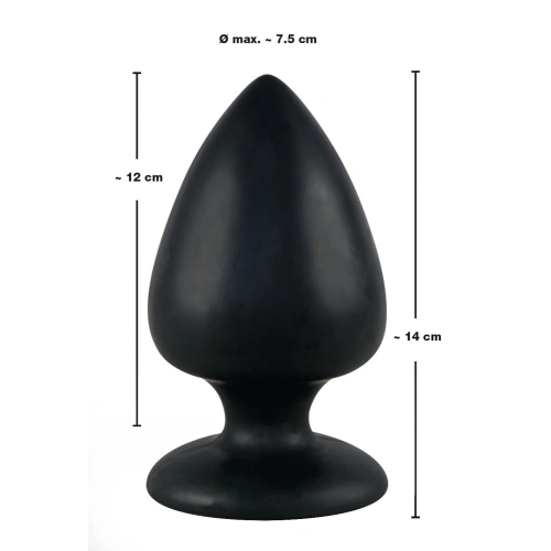 Black Velvets Extra Anal Butt Plug [2]