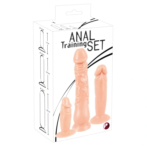 Set of 3 realistic dildos Anal Training Set [6]