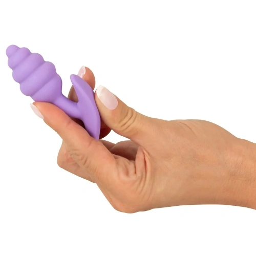 **Dilyana- Small Silicone Anal Dilator Cuties Purple [4]