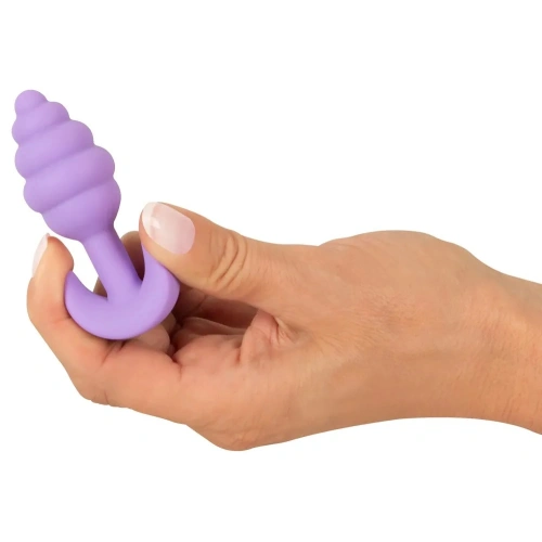 **Dilyana- Small Silicone Anal Dilator Cuties Purple [5]
