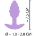 **Dilyana- Small Silicone Anal Dilator Cuties Purple [7]