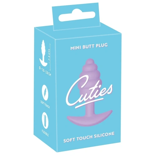 **Dilyana- Small Silicone Anal Dilator Cuties Purple [8]